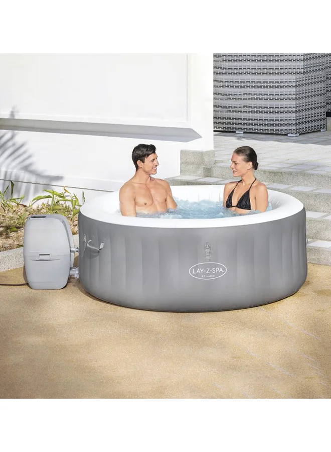 Bestway Layzspa Jacuzzi St.lucia Airjet 2660037 170x66cm Grey 170x66cm