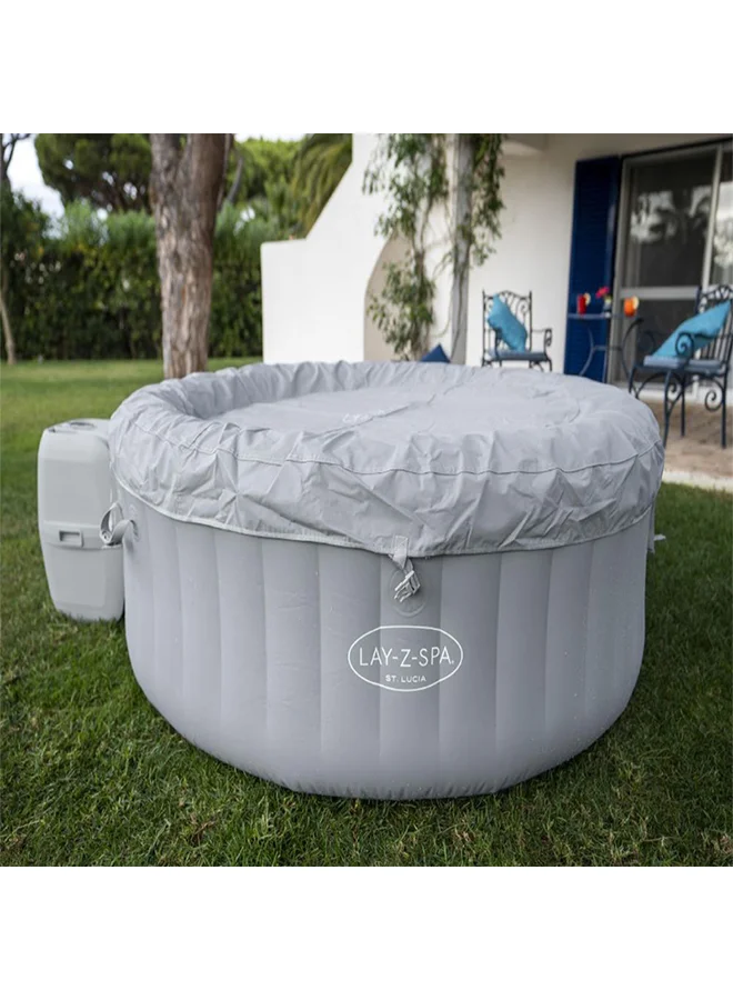 Bestway Layzspa Jacuzzi St.lucia Airjet 2660037 170x66cm Grey 170x66cm