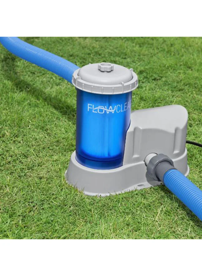بست واي Flowclear Transparent Filter Pump 5678l/1500gal 2658675 24x6x24cm