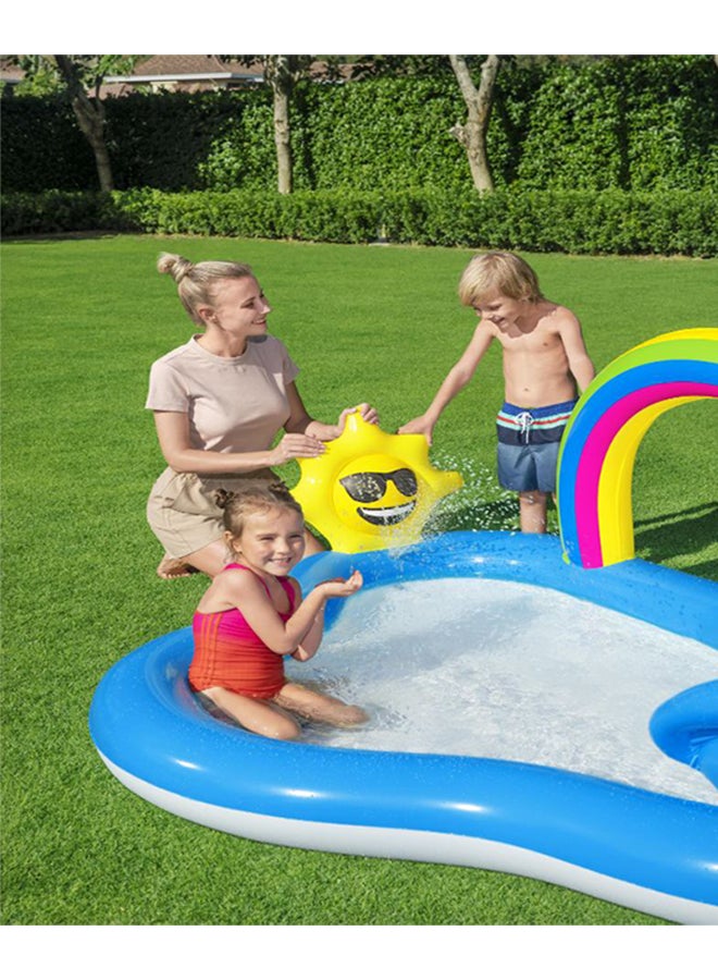 Bestway - Rainbow And Shine Designed Pool And Play Center 26-53092 257x145x91cm - Image 1