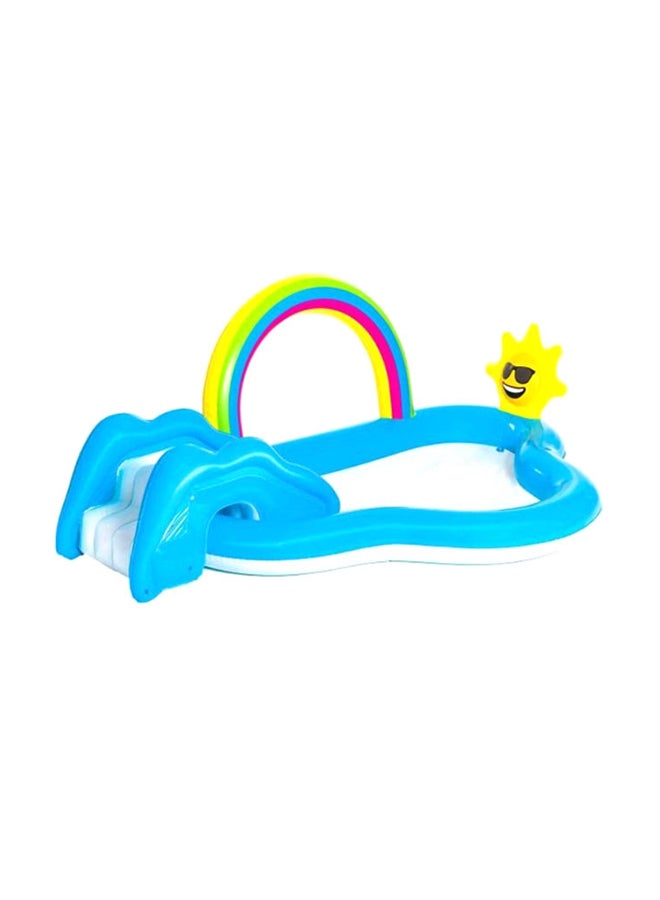 Bestway - Rainbow And Shine Designed Pool And Play Center 26-53092 257x145x91cm - Image 1