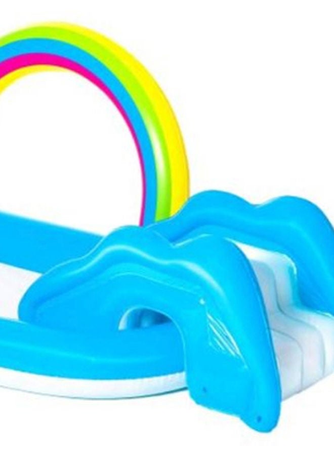 Bestway - Rainbow And Shine Designed Pool And Play Center 26-53092 257x145x91cm - Image 1