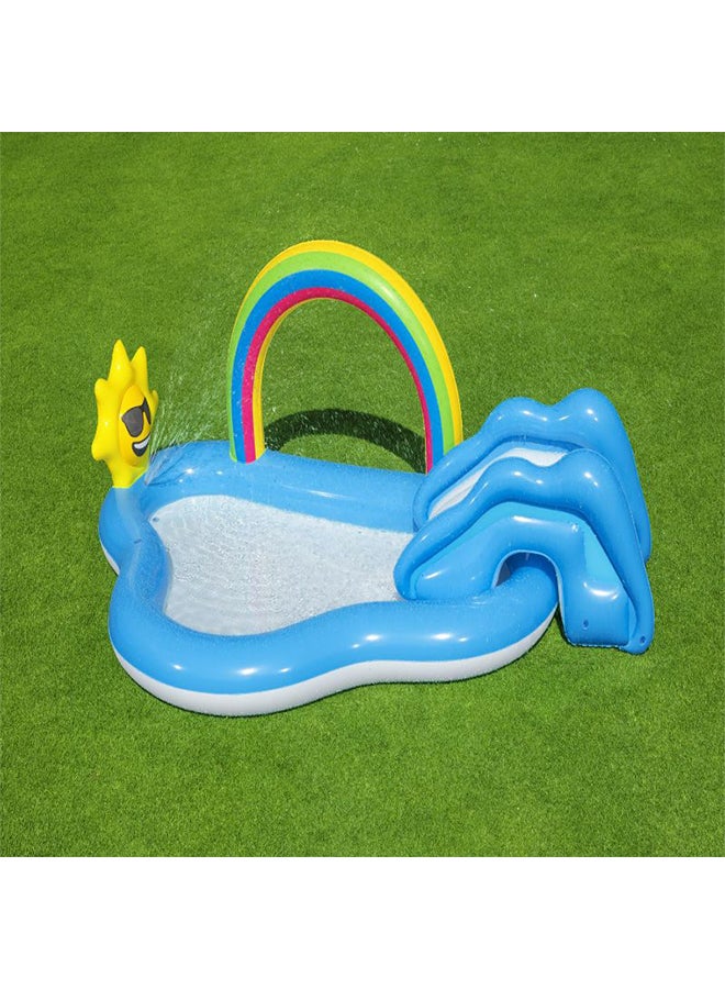 Bestway - Rainbow And Shine Designed Pool And Play Center 26-53092 257x145x91cm - Image 1