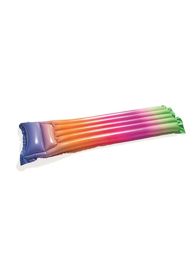 Bestway 1-Piece Rainbow Pool Mat Multicolour 183 x 69cm  - Image 1
