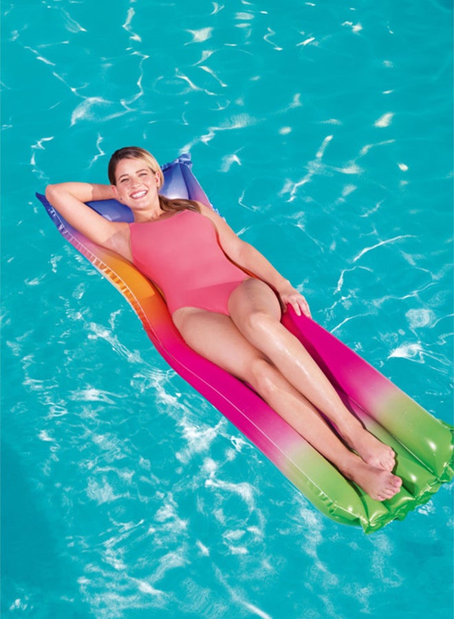 Bestway 1-Piece Rainbow Pool Mat Multicolour 183 x 69cm  - Image 4
