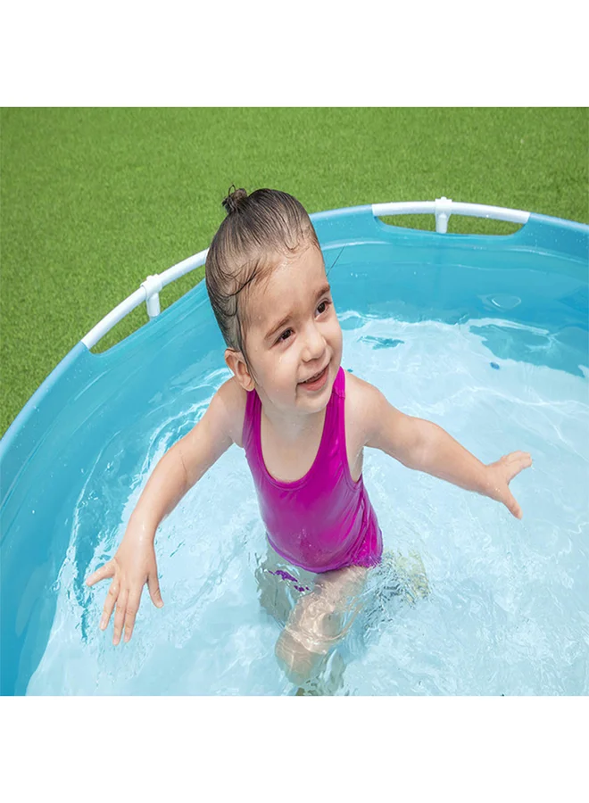 Bestway Portable Lightweight Unique Design My First Splash And Play Frame Pool With Repair Patch 152x 38cm 152x 38cm