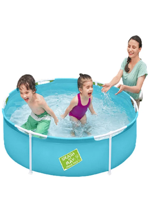 Bestway Portable Lightweight Unique Design My First Splash And Play Frame Pool With Repair Patch 152x 38cm 152x 38cm