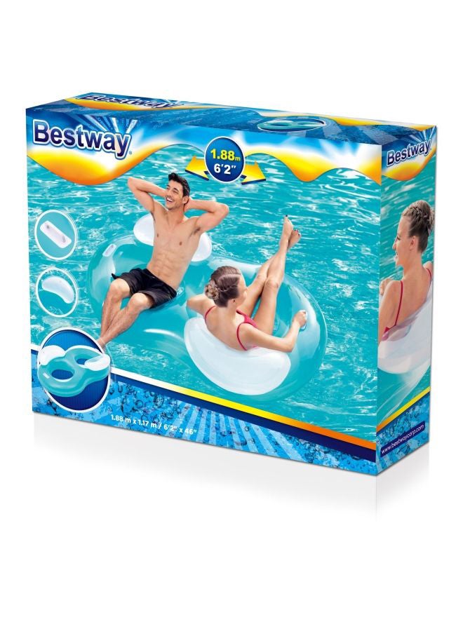 Bestway Double Ring Lounge 1.88m X 1.17m 26-43009 188x117cm - Image 4