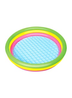 Bestway Inflatable 3-Rings Pool 51104 102x25cm  - Image 1