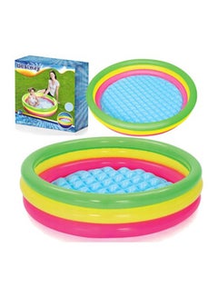 Bestway Inflatable 3-Rings Pool 51104 102x25cm  - Image 4