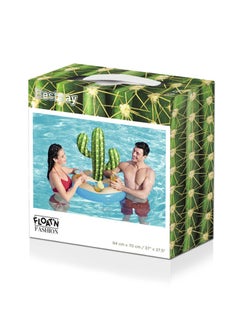 Bestway Cactus Shaped Inflatable Float With Cup Holder 43244 94x70cm  - Image 2