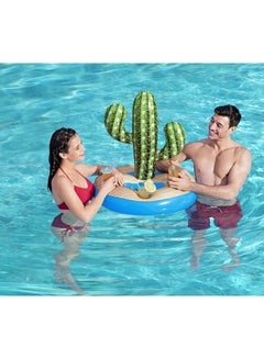 Bestway Cactus Shaped Inflatable Float With Cup Holder 43244 94x70cm  - Image 5