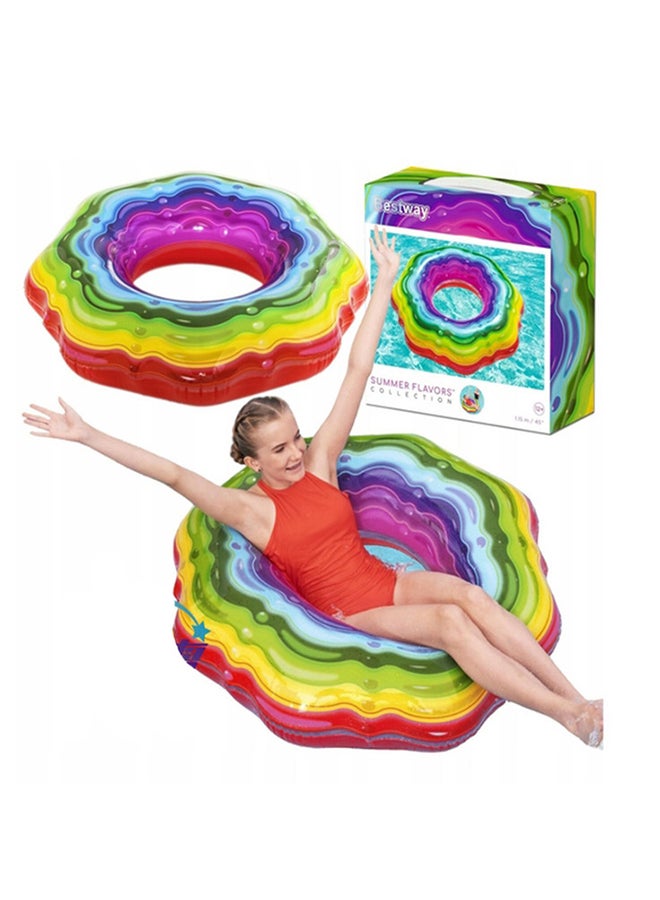 Bestway Rainbow Ribbon Tube Float 36163_20 115cm - Image 4