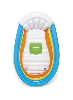 Squeaky Clean Inflatable Bath Pool With Safety Valves For Kids 76x48x33cm