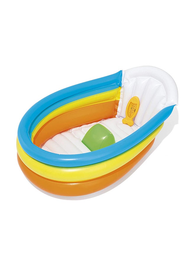 Bestway - Squeaky Clean Inflatable Bath Pool With Safety Valves For Kids 76x48x33cm - Image 1