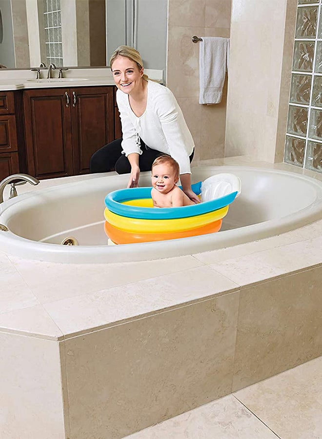 Bestway - Squeaky Clean Inflatable Bath Pool With Safety Valves For Kids 76x48x33cm - Image 1