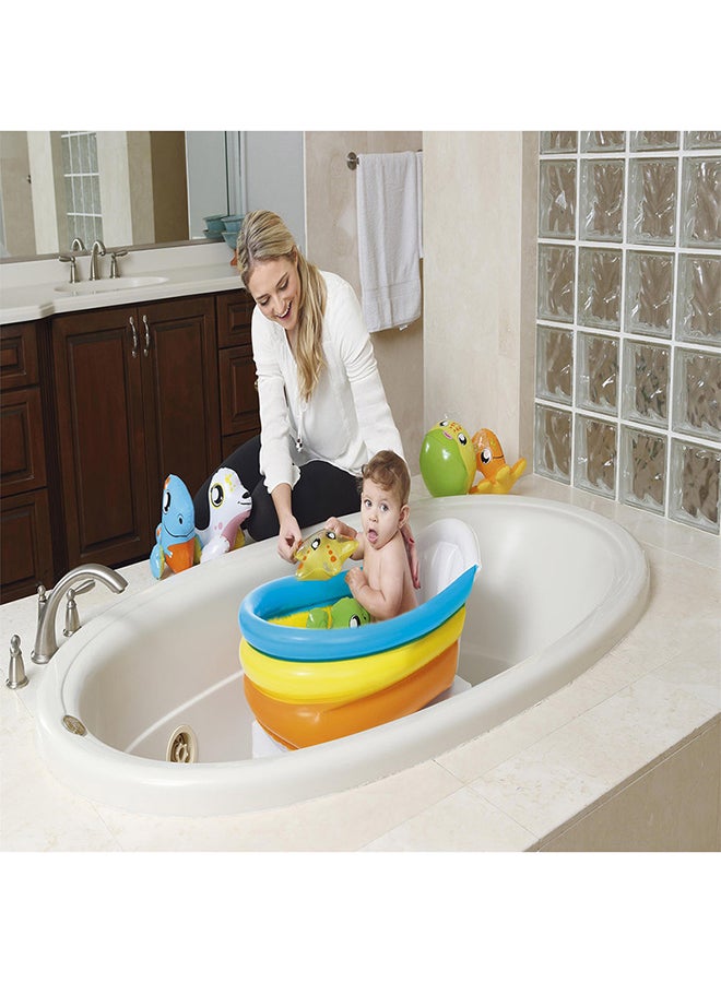 Bestway - Squeaky Clean Inflatable Bath Pool With Safety Valves For Kids 76x48x33cm - Image 1
