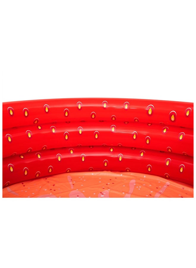 Bestway Sweet Strawberry Printed Swimming Pool 160x160x38cm - Image 5