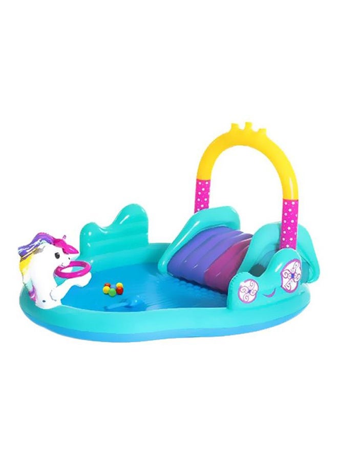 Bestway Unicorn Carriage Play Pool 274x198x137cm 274x198x137cm - Image 1