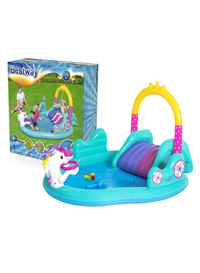 Bestway Unicorn Carriage Play Pool 274x198x137cm 274x198x137cm - Image 2