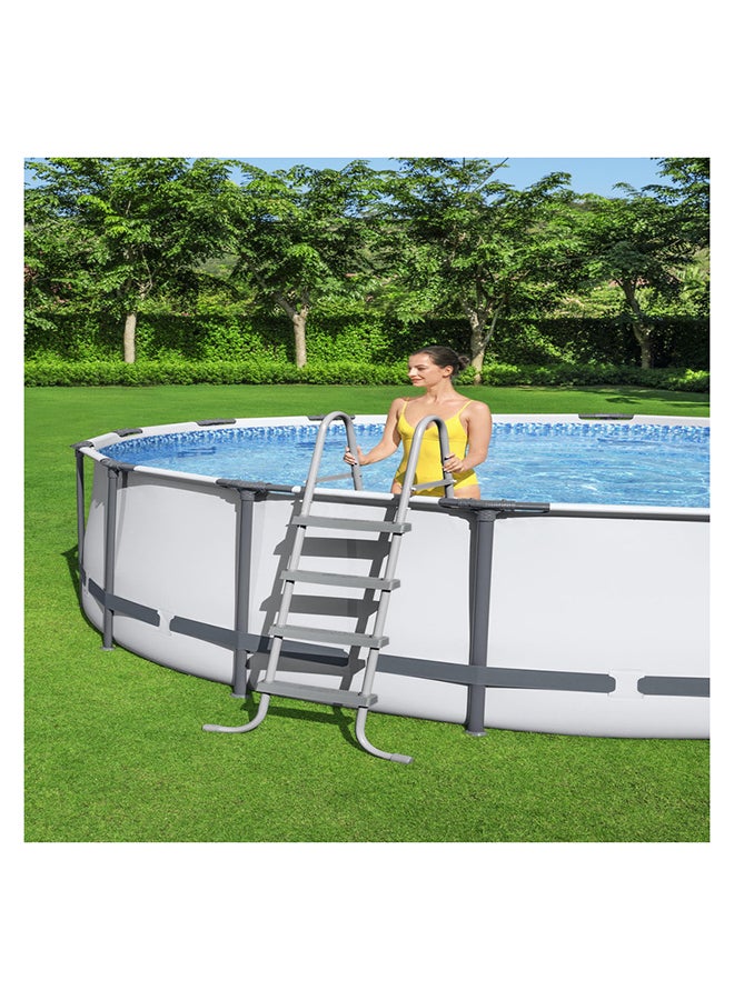 Bestway Steel Frame Pool Set(Filter Ladder Ground Cloth Cover) 549x122cm 549x122cm - Image 4