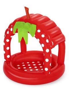Bestway Very Berry Inflatable Baby Pool With Uv Careful Sunshade Kiddie Play Pools 91x91x91cm  - Image 4