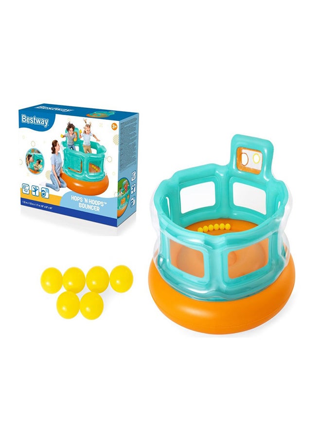 Bestway Up in & Over Hops 'n Hoops Bouncer 26-52344  - Image 1