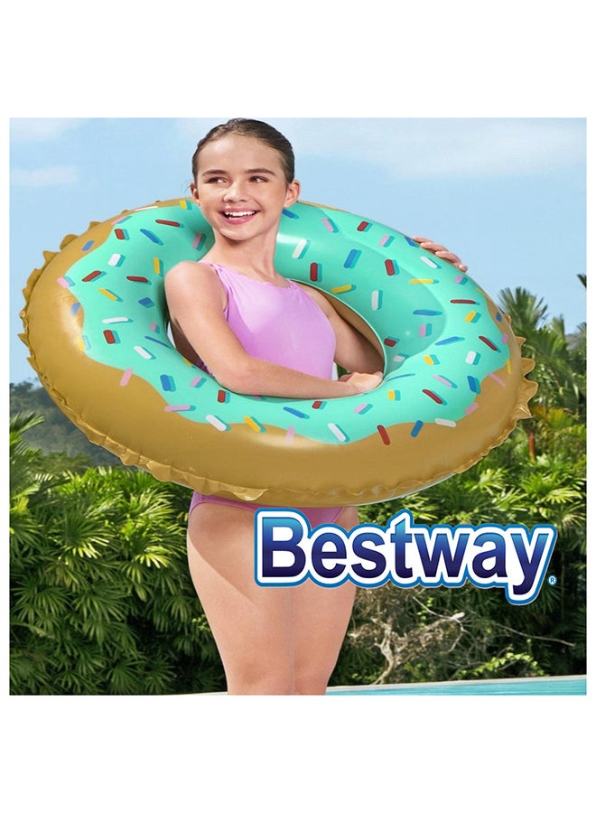 Bestway Sweet Donut Swim Ring 91x91x26cm - Image 2