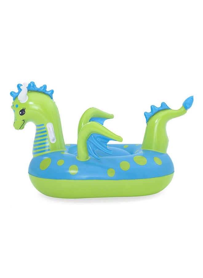 بست واي عوامة ركوب على شكل تنين خيالي 134x142سم - Image 4