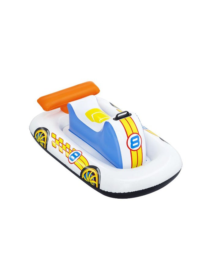 بست واي عوامة لحوض السباحة رياضية بشكل سيارة ركوب 110x75x110سم - Image 1