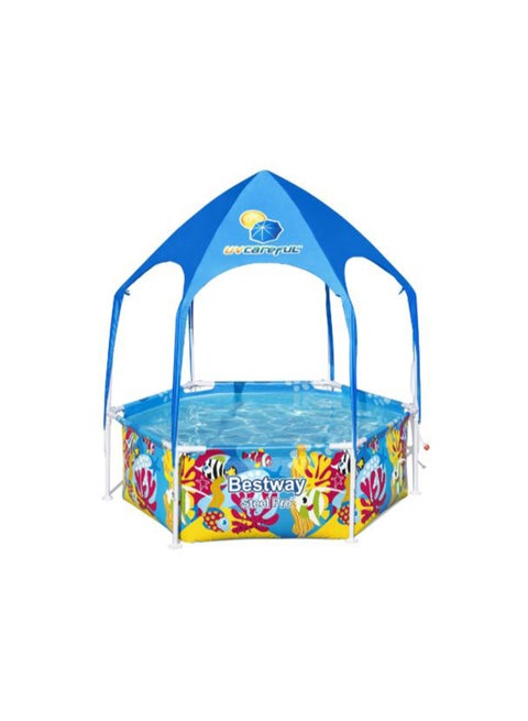 Steel Pro UV Careful Splash-in-Shade Play Pool 183x51cm