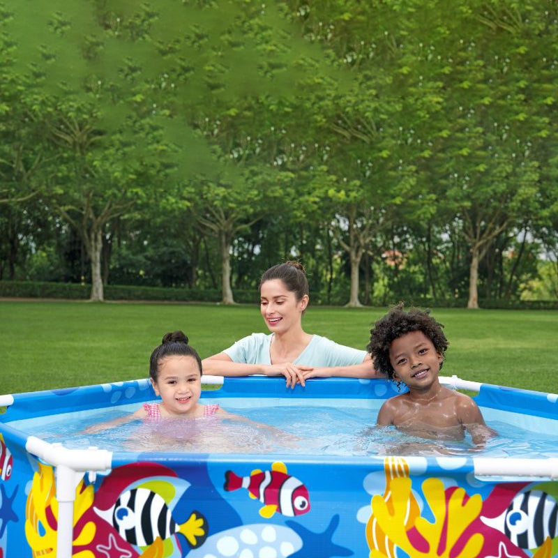 Steel Pro UV Careful Splash-in-Shade Play Pool 183x51cm