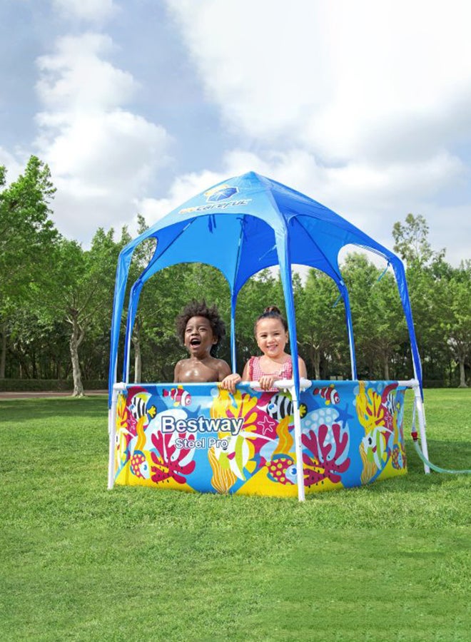 Steel Pro UV Careful Splash-in-Shade Play Pool 183x51cm