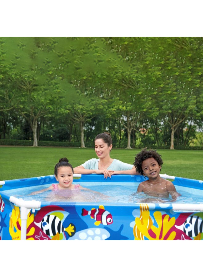 Steel Pro UV Careful Splash-in-Shade Play Pool 183x51cm