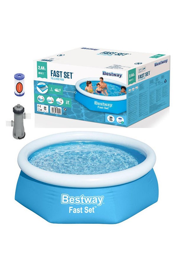 Bestway - Fast Set Pool 244x61cm - Image 1