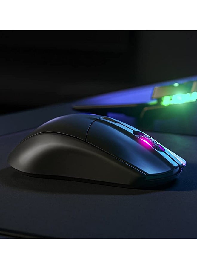 steelseries - Rival 3 Wireless - Wireless Gaming Mouse - 400+ Hour Battery Life - Dual Wireless 2.4 GHz and Bluetooth 5.0 - 60 Million Clicks - 18,000 CPI , Black - Image 1