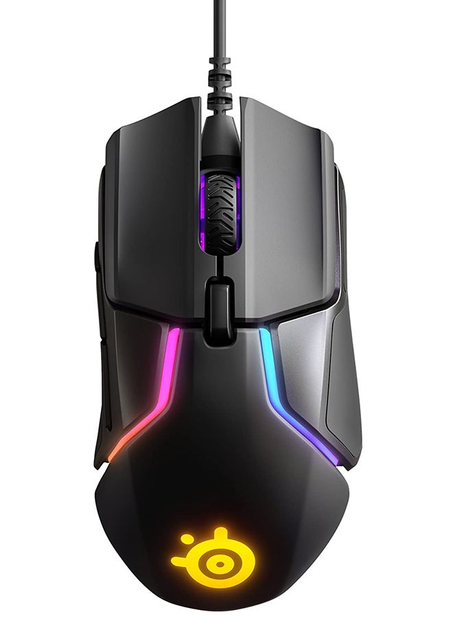 ستيل سيريز SteelSeries Rival 600 - ماوس ألعاب - مستشعر بصري مزدوج TrueMove3+ بدقة 12000 نقطة في البوصة - مسافة رفع 0.05 - نظام وزن، أسود  - Image 1