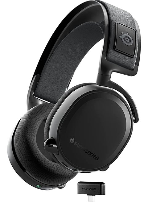 SteelSeries Arctis 7+ Wireless Gaming Headset – Lossless 2.4 GHz – 30 Hour Battery Life – USB-C – 7.1 Surround – For PC, PS5, PS4, Mac, Android and Switch - Black