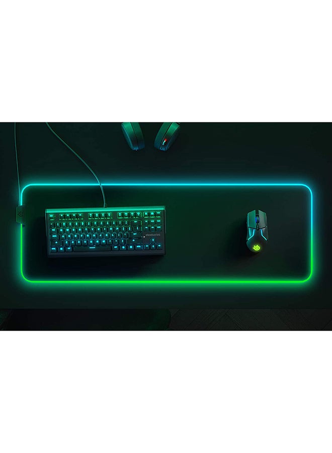SteelSeries QcK Gaming Mouse Pad - XL RGB Prism Cloth