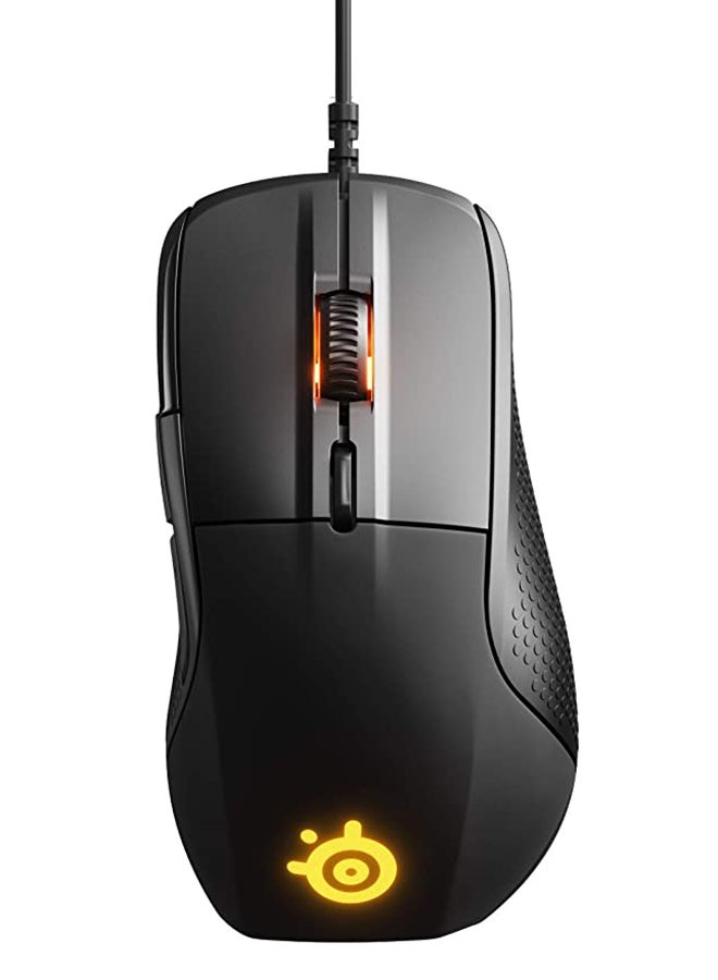 steelseries - SteelSeries Rival 710 Gaming Mouse - 16,000 CPI TrueMove3 Optical Sensor - OLED Display - Tactile Alerts - RGB Lighting - Image 1