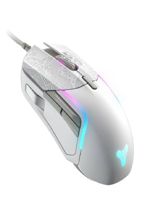 SteelSeries Rival 5 Destiny 2 Edition - ماوس ألعاب سلكي - FPS، MOBA، MMO، Battle Royale - مستشعر بصري TrueMove Air 18,000 CPI - 9 أزرار قابلة للبرمجة - وزن تنافسي 85 جم - v1679903160/N53394167A_1