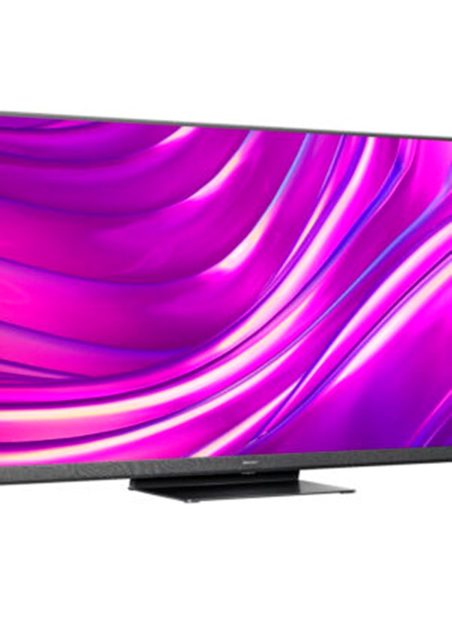 Hisense - 55 Inch Quantum Dot 1300nit 4K HDR10+ 120Hz Dolby Vision IQ Mini LED Smart TV 55U8HQ/55U8GQ Black - Image 1