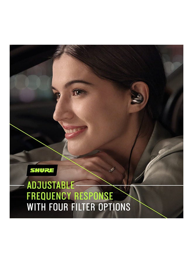 Shure - SE846 Wired Sound Isolating Earphones Gen 2, Secure in-Ear Earbuds, High-End Professional Sound, Hi-Def Four Drivers, Upgraded Sound Filters, Durable Quality, Customizable Frequency - Graphite - Image 1
