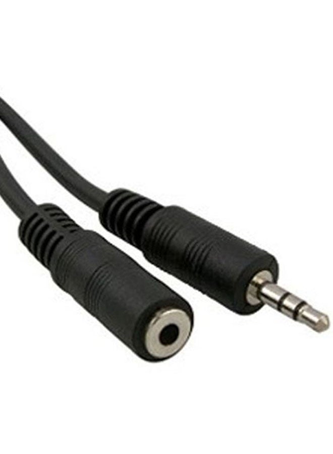 2B RCA 3.5 M/F Audio External Cable Black - Image 3
