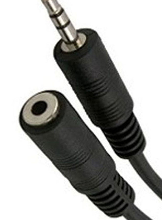 2B RCA 3.5 M/F Audio External Cable Black - Image 4