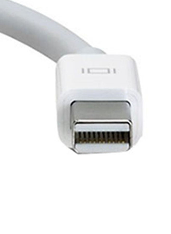 2B - VGA To Mini-DB Port Adapter For MAC White - Image 1