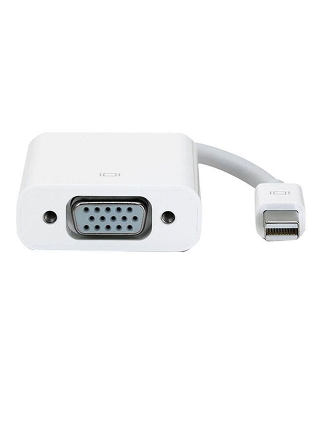 2B - VGA To Mini-DB Port Adapter For MAC White - Image 1