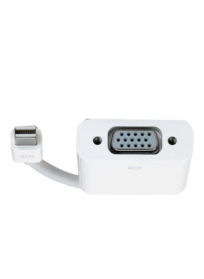2B - VGA To Mini-DB Port Adapter For MAC White - Image 1
