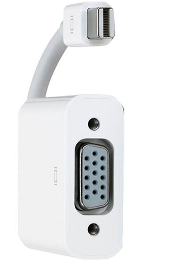 2B - VGA To Mini-DB Port Adapter For MAC White - Image 1