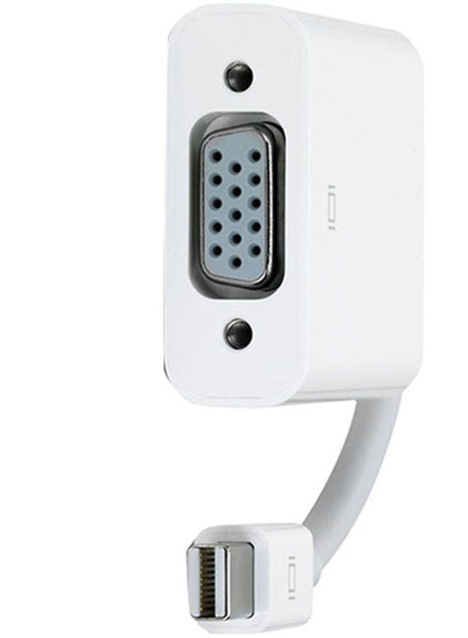2B - VGA To Mini-DB Port Adapter For MAC White - Image 1